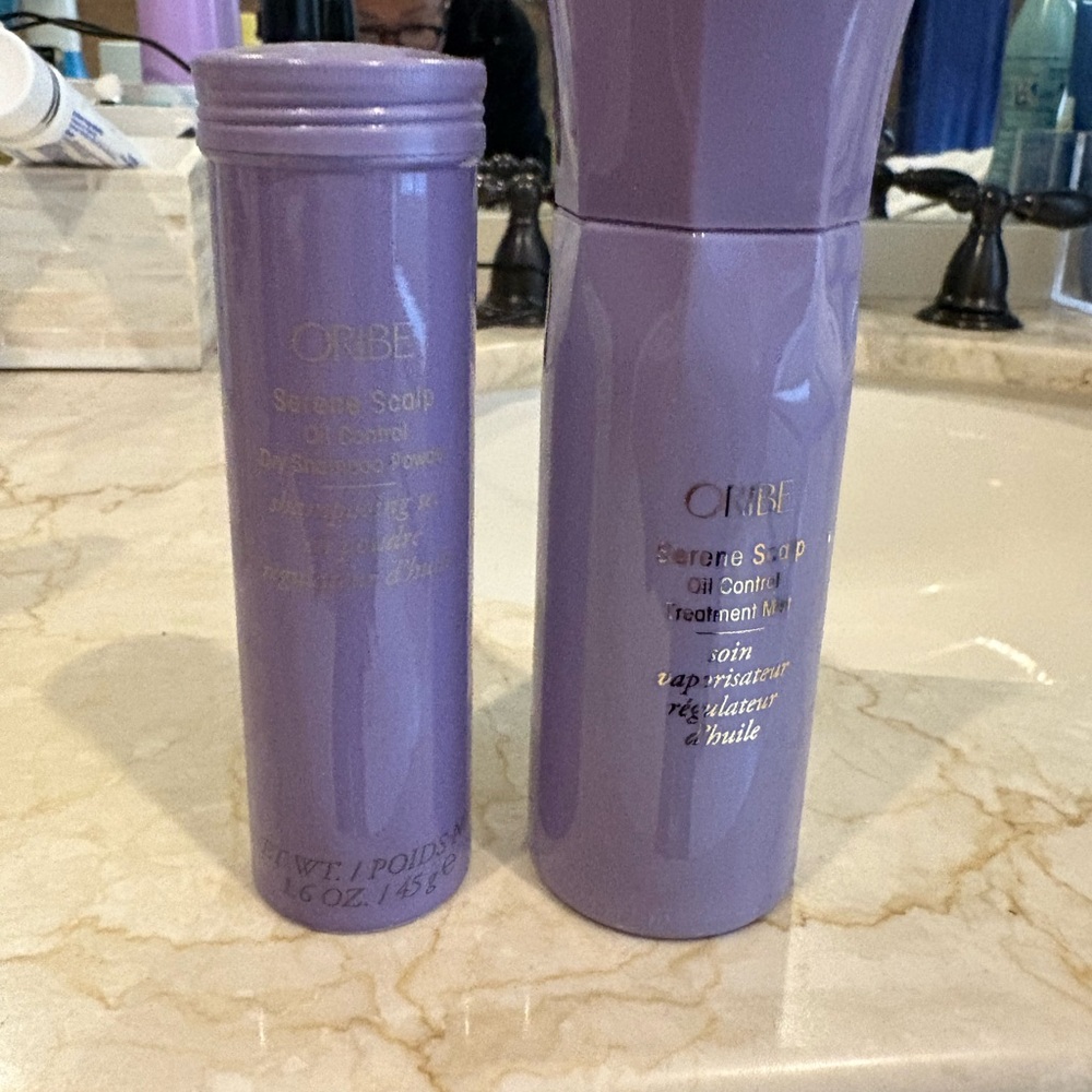 Oribe Serene Scalp Oil Control Set in Lavender